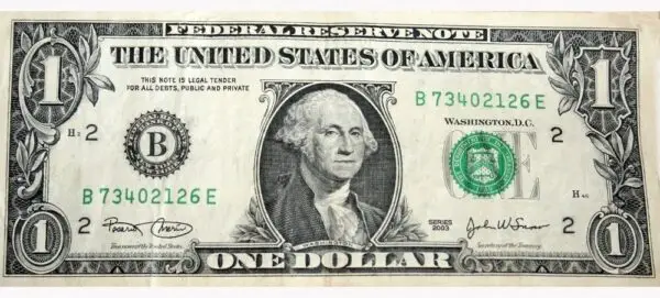 1 Dollar Bill